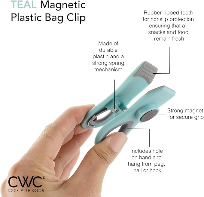 COOK WITH COLOR Bag Clips - Image 3