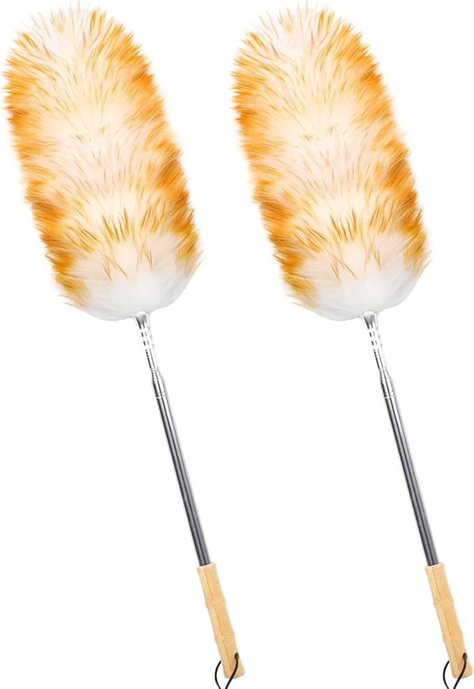 Lambswool Duster for Cleaning by iHUFeather