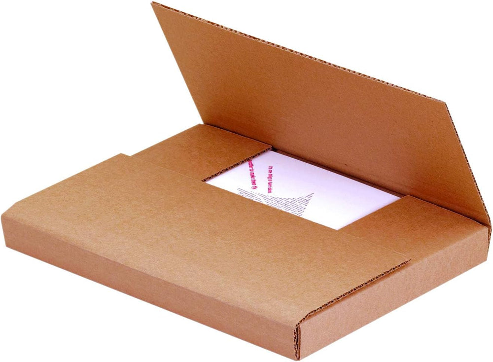 Boxes Fast BFM2BKK Corrugated Cardboard Easy-Fold Mailers, 12 1/8 x 9 1/8 x 2...