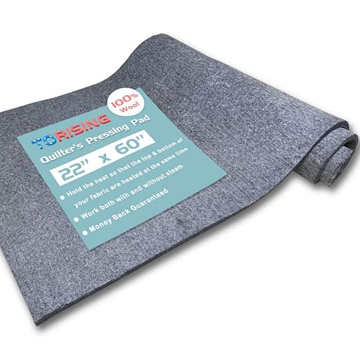 100% Wool Monster Pressing mat -22" x 60" Professional Ironing Pad by Torising