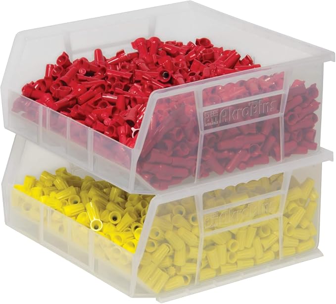 Akro-Mils 30235 AkroBins Plastic Storage Bins, Space-Saving Stackable Bins - Image 8