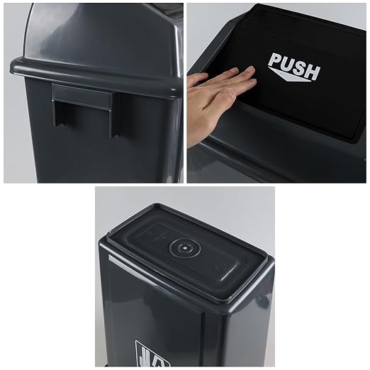 4-Pack Rectangular Waste Container - Image 3