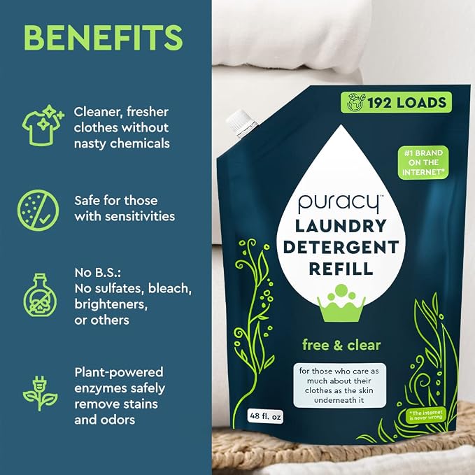 Puracy Laundry Detergent Refill - Image 2