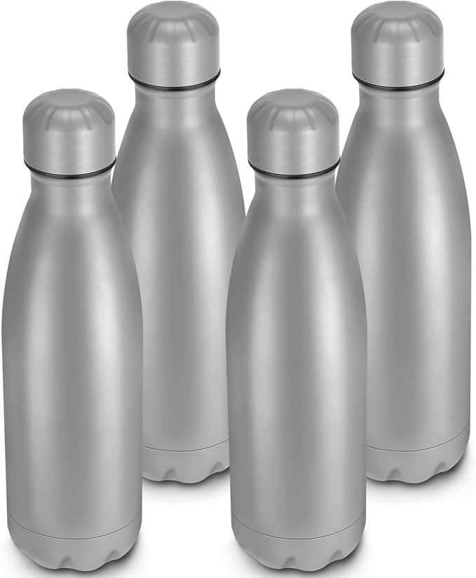 25oz Cola-Bottle Shaped Stainless Steel Leak-proof Water Bottle, Double Wall by Unknown
