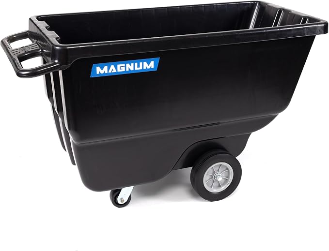 Tilt Truck, 1/2 Cu. Yd. Capacity Dump Cart by Unknown