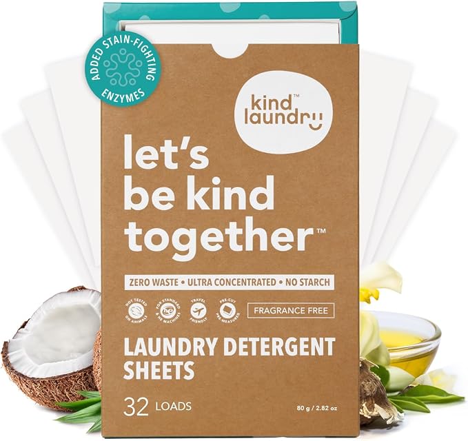 Kind Laundry Detergent Sheets by KINDLAUNDRY