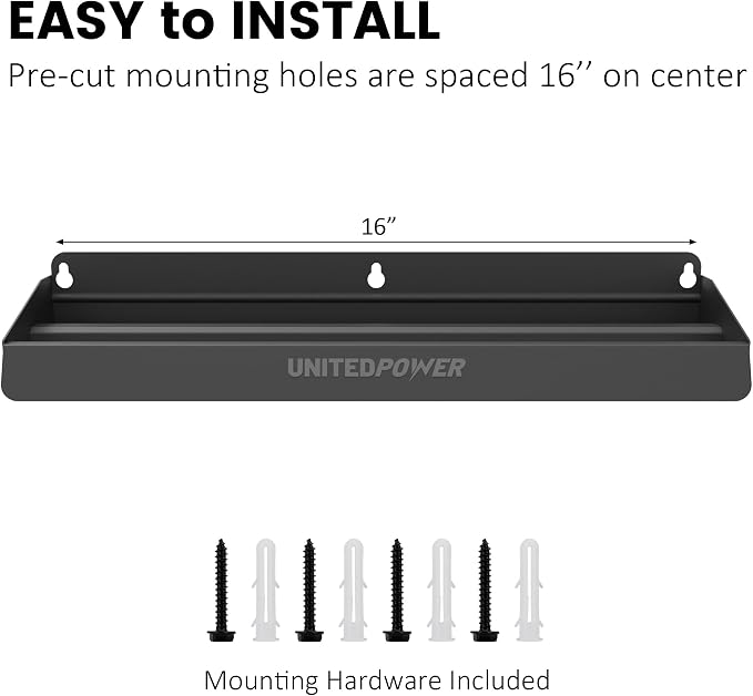 UNITEDPOWER Hammer Holder, Wall Mount Storage Rack Organizer - Image 4