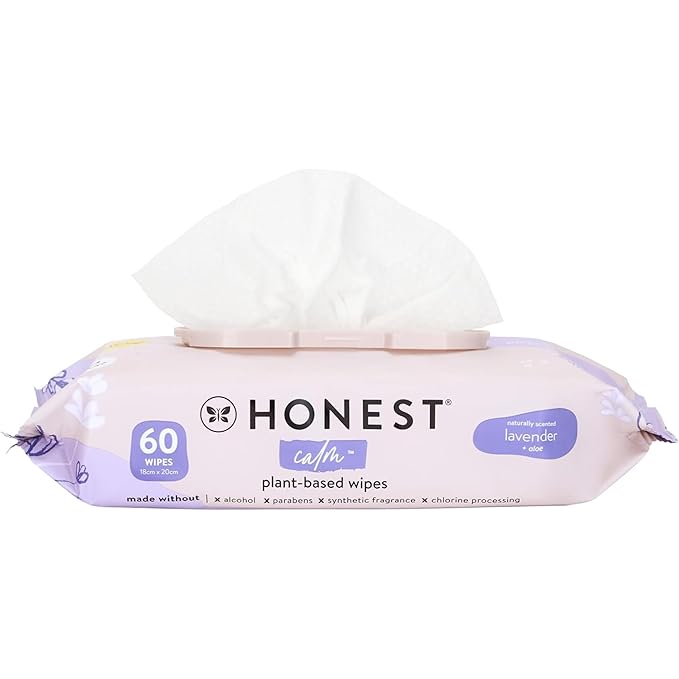 The Honest Company Calm and Cleanse Naturally Scented Wipes Cleansing by TheHonestCompany