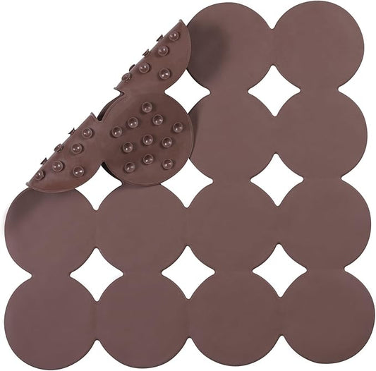 Square Shower Mat Nonslip by Webos