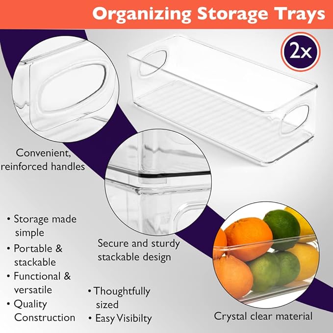 CLEARSPACE Plastic Pantry Organization and Food Storage Bin – Great Kitchen - Image 2