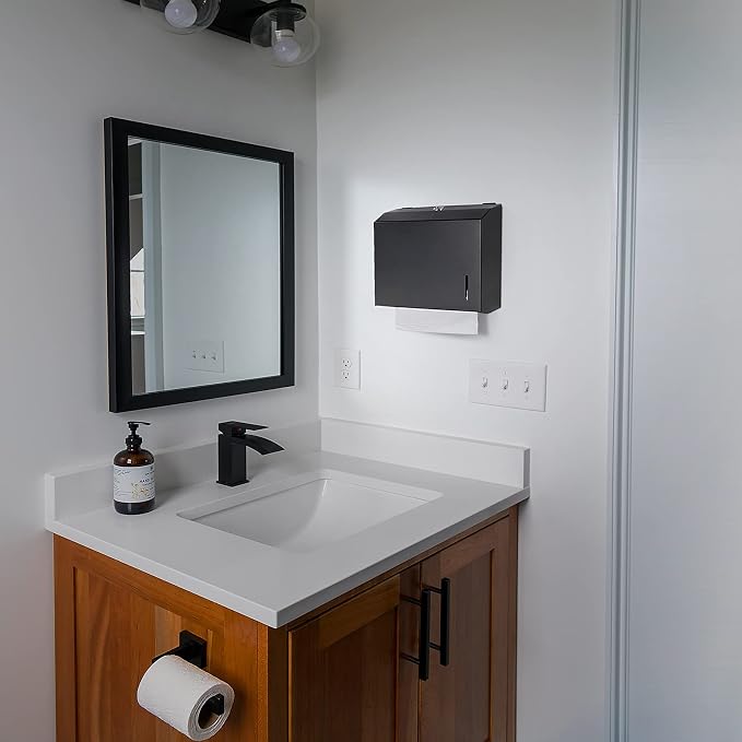 Wall Mounte Commercial Paper Towel Dispensers, 10.4" L x 3.3" D x 8.3" H - Image 5