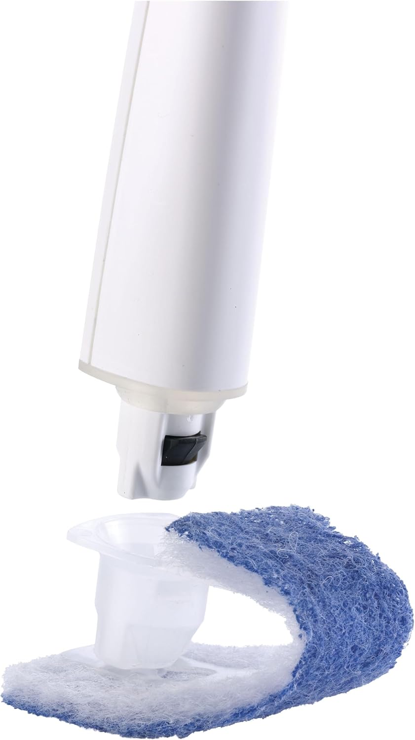Scotch-Brite Disposable Toilet Cleaner Refill Pads, Disposable Refills with Built-In Bleach Alternative, Removes Rust & Hard Water Stains, 40 Disposable Refills