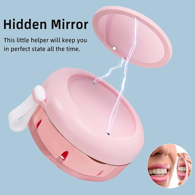 Leak Proof Denture Cup Kit Portable Retainer Case Perfect - Image 5