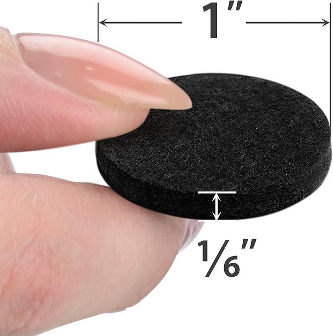 X-Protector Black Felt Furniture Pads - Image 2