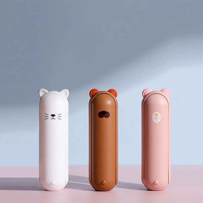 Travel Lint Roller Mini, Cute Bear Resuable Lint Rollers - Image 7