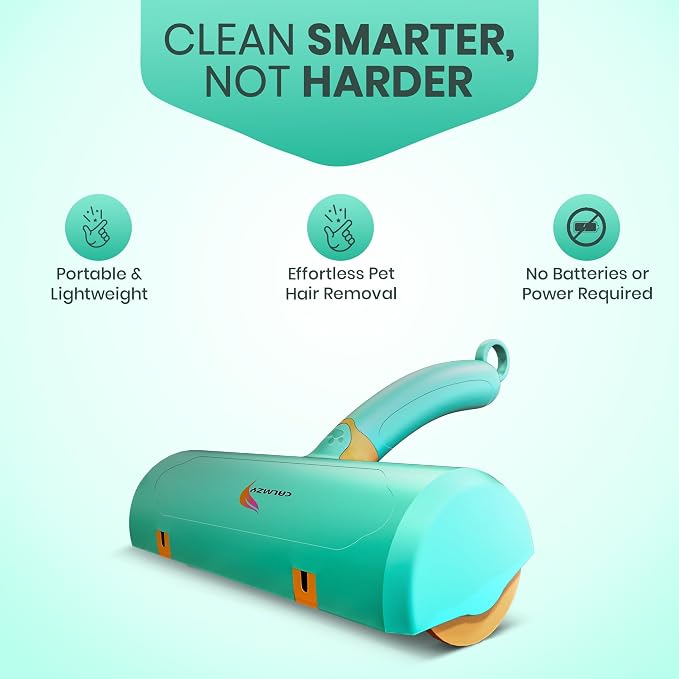 CALMZY Pet Hair Removal Tool, Reusable Lint Roller - Image 2