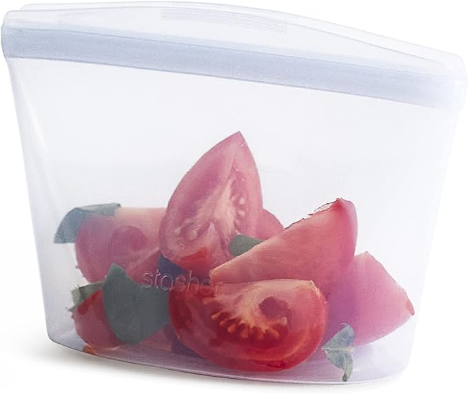 Stasher Premium Silicone Reusable Food Storage Bowl, Sous Vide, Dishwasher by Stasher