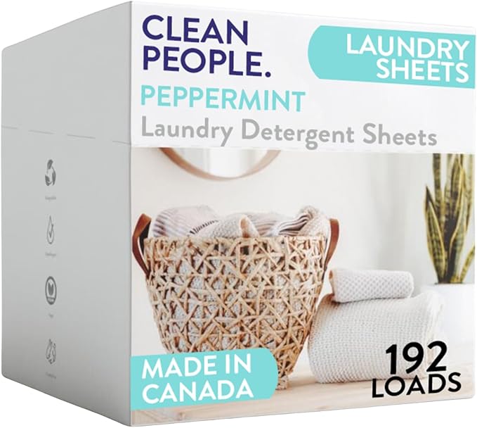 The Clean People Laundry Detergent Sheets by CleanPeople