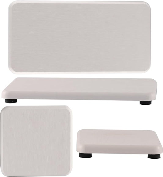 Set of 4 Water Absorbent Diatomite Coasters, Diatomaceous Earth Kitchen Soap by NiuYichee