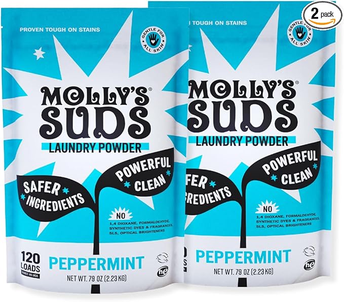 Molly's Suds Original Laundry Detergent Powder | Clean Laundry Detergent Powder by MollysSuds