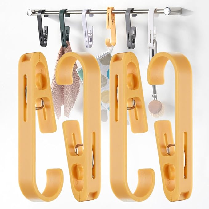 iBetterLife 4Pcs Laundry Hooks Clips Hanger by iBetterLife