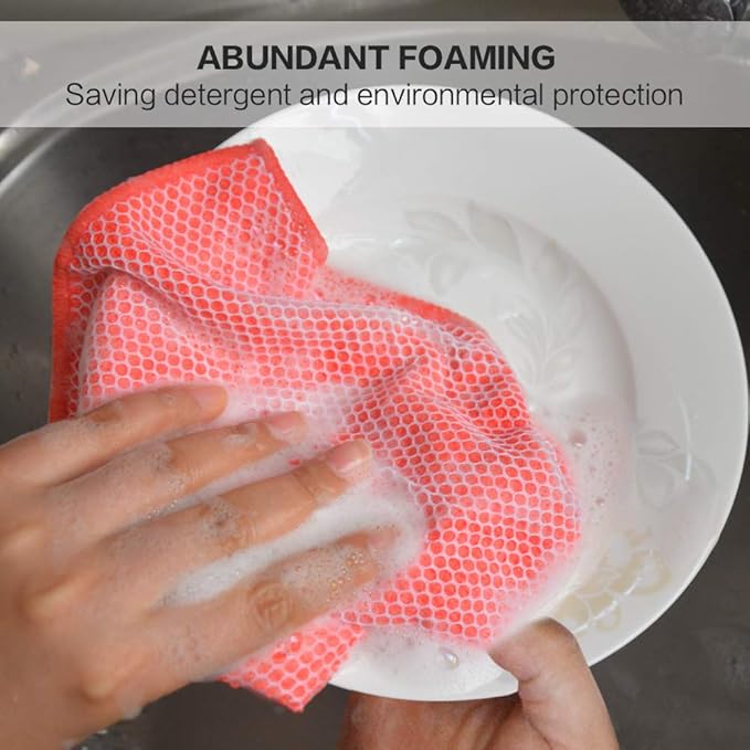 SINLAND Microfiber Dish Cloth for Washing Dishes Dish Rags Best Kitchen - Image 6