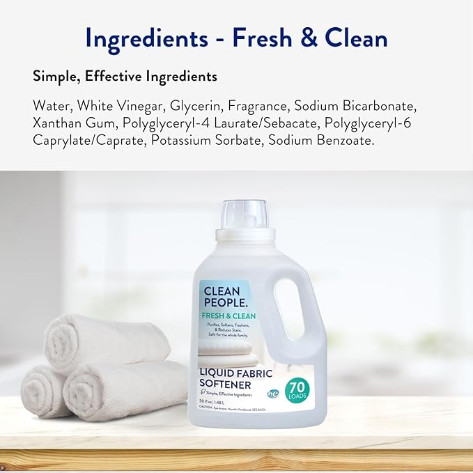 The Clean People Liquid Fabric Softener - Image 6