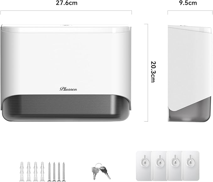 Commercial Paper Towel Dispenser Wall Mount C-Fold Multifold Trifold Hand - Image 8