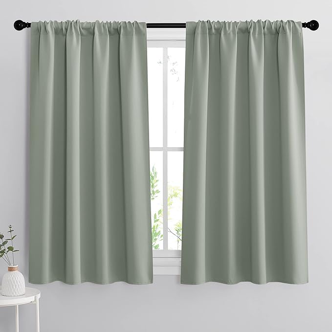 RYB HOME Bedroom Curtains Blackout by RYBHOME