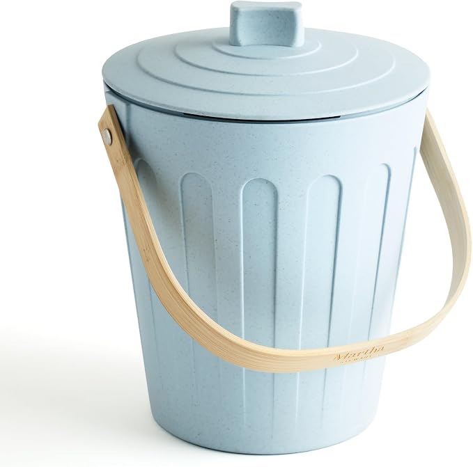 Martha Stewart Indoor Compost Bin | Countertop Composting Bucket by MarthaStewart
