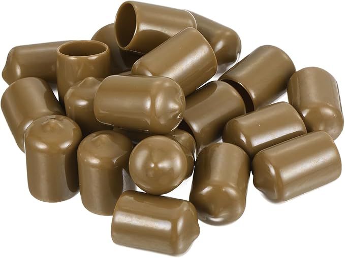 uxcell 20pcs Rubber End Caps 14mm ID Vinyl PVC Round Tube Bolt Cap Cover Screw - Image 4