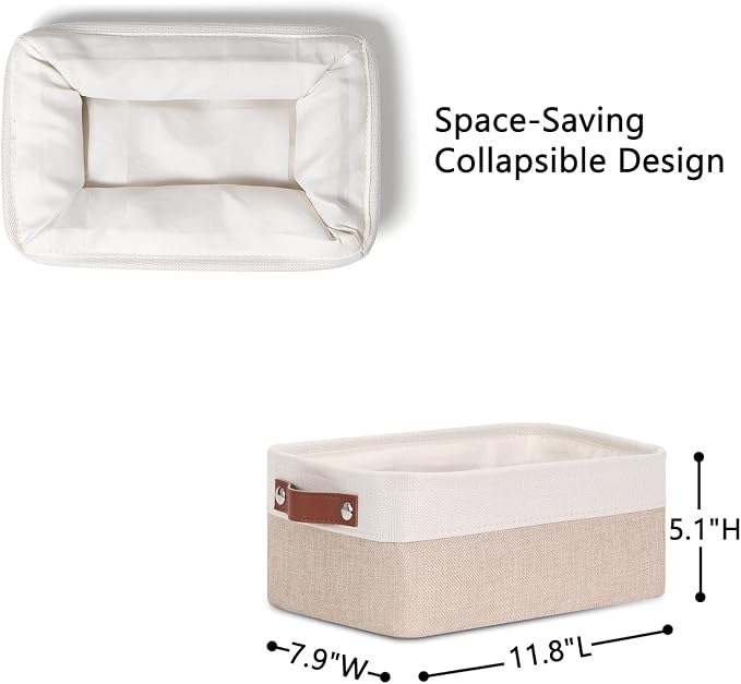 DULLEMELO Small Storage Bins, Storage Baskets - Image 4