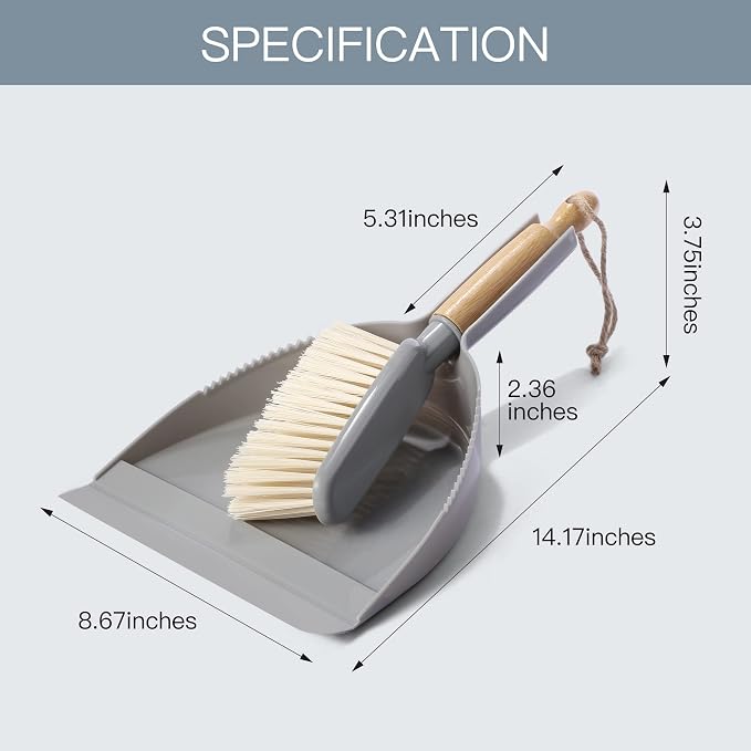 Small Dustpan and Brush Set - Image 5