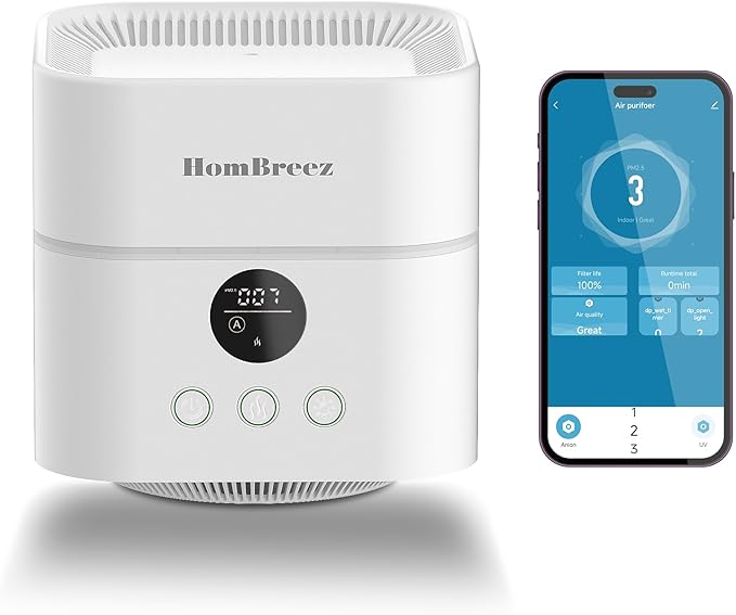 Air Purifier and Humidifier Combo by HomBreez