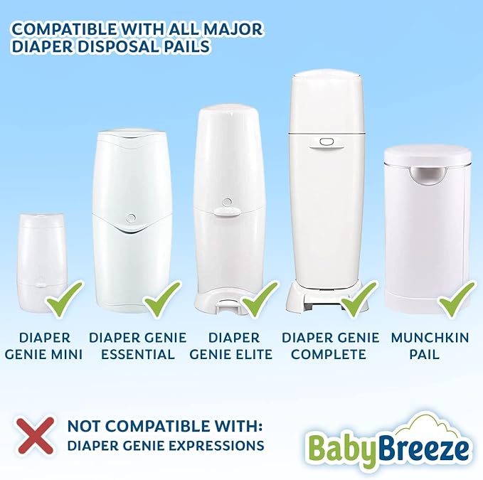 Diaper Pail Refill Bags Compatible - Image 4