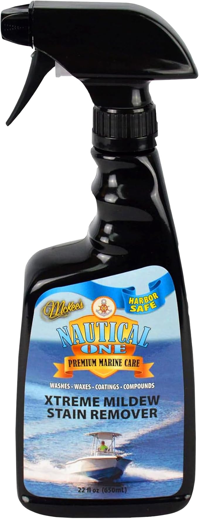 Nautical One - Xtreme Mildew Stain Remover | Powerful Marine Mold and Mildew by McKees37CarCareProducts