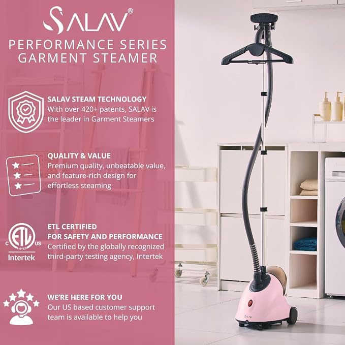 SALAV GS18-DJ Standing Garment Steamer - Image 7