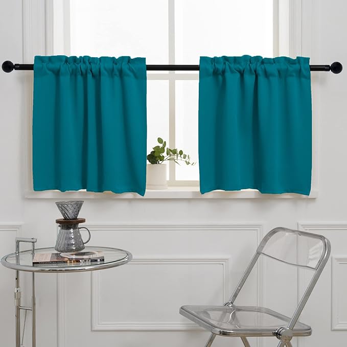 Pickluc Rod Pocket Tier Curtain by PICKLUC