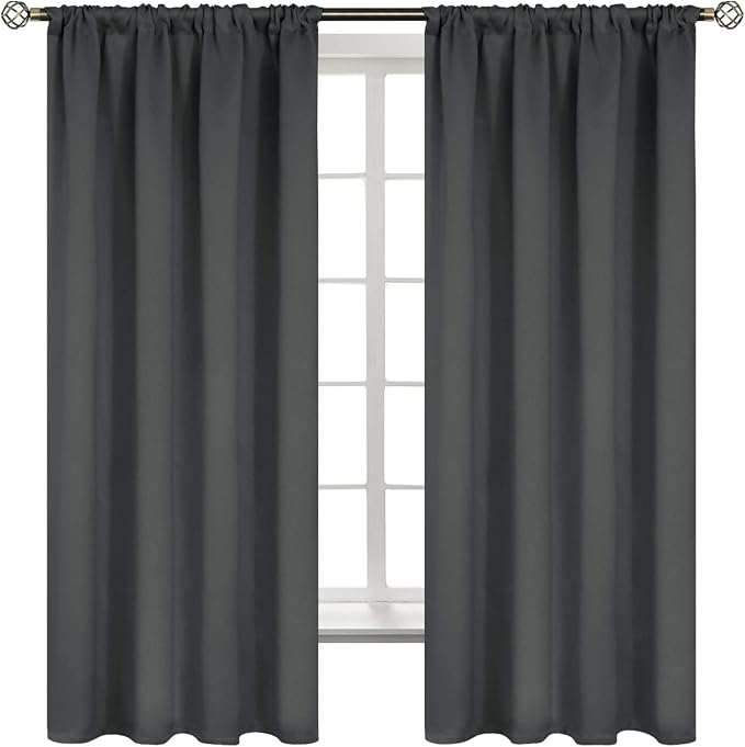BGment Thermal Blackout Curtains 63 Inches Length by BGment