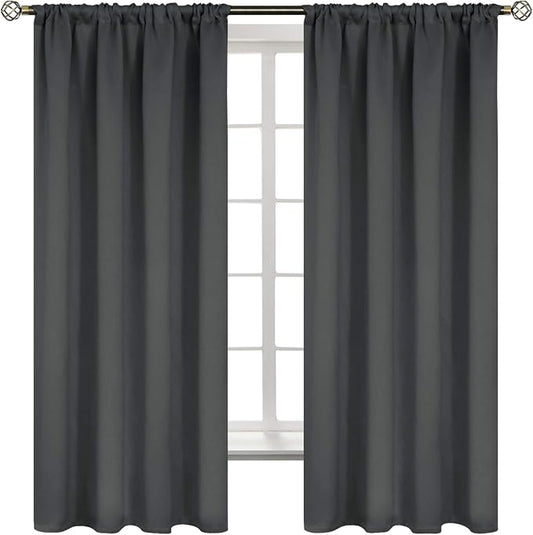 BGment Thermal Blackout Curtains 63 Inches Length by BGment