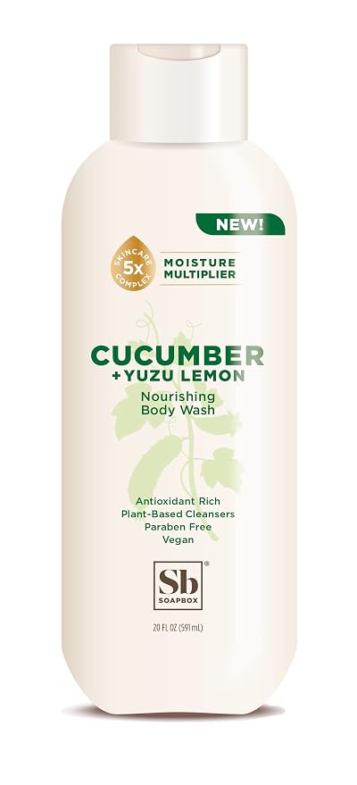 Soapbox Cucumber + Yuzu Lemon Body Wash - Image 5