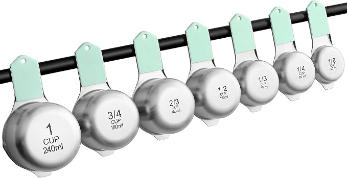 Spring Chef Magnetic Stainless Steel Measuring Cups, Kitchen Tools - Image 9