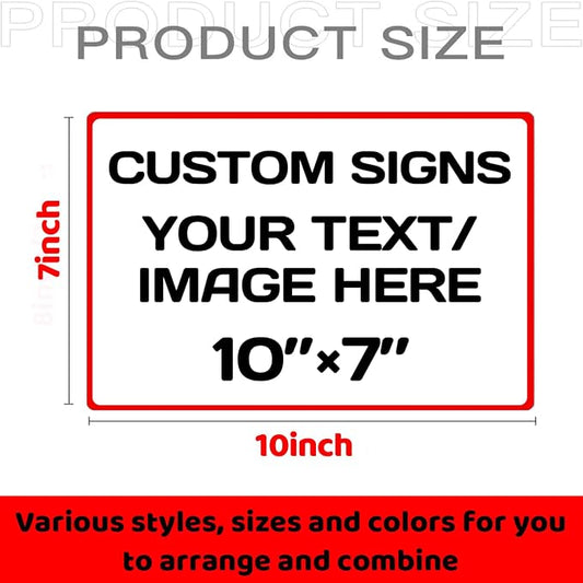 Aluminum Weatherproof Metal Sign - Image 2