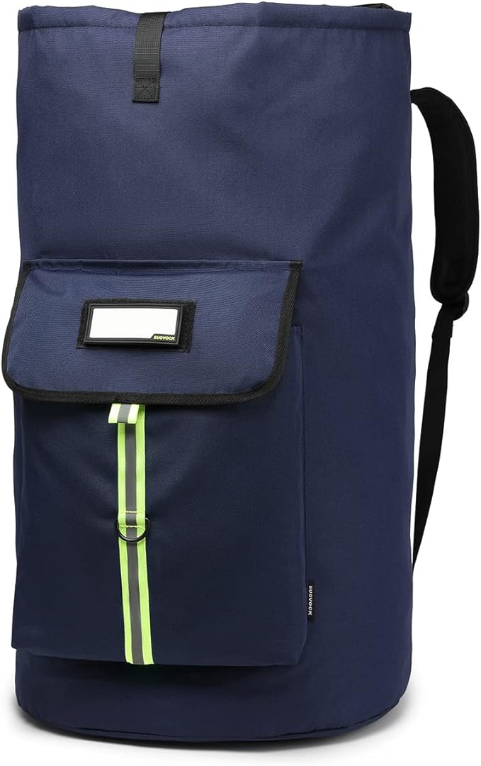 laundry bag backpack, extra-large heavy duty laundry bags, laundry backpack by SUOVOCK
