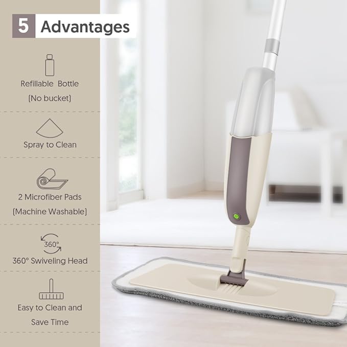 Spray Wet Mops for Hardwood Floor Cleaning - Image 4