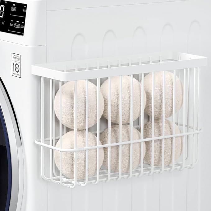 Magnetic Dryer Ball Holder for Laundry Room Organization and Storage, Magnetic by Moryimi