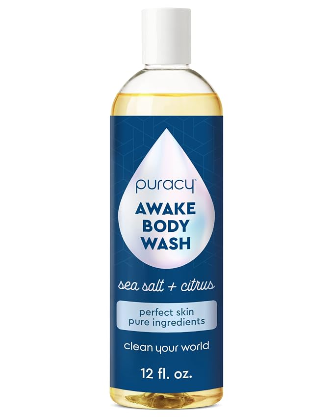 Puracy Body Wash, Natural Body Wash, 98.6% Pure Plant Ingredients, Moisturizing by Puracy