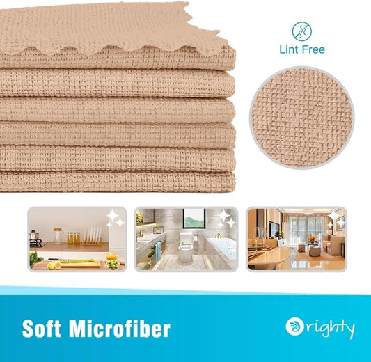 Orighty Microfiber Cleaning Cloth, 24 Pack Highly Absorbent Cleaning Supplies - Image 2