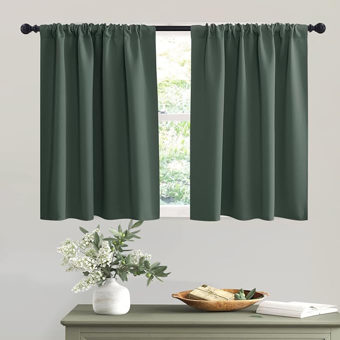 RYB HOME Blackout Curtains for RV Camper Windows, Privacy Thermal Insulating by RYBHOME