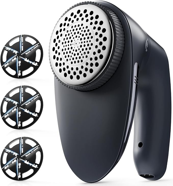 POPCHOSE Fabric Shaver, Rechargeable Lint Remover Defuzzer Sweater Shaver by Popularchoicesfromhere